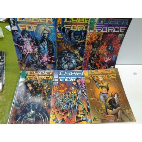 CYBER FORCE VOL.3 COMPLETA 6 NÚMEROS