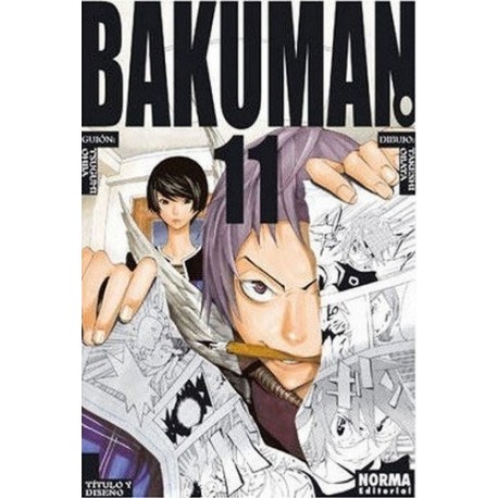 BAKUMAN Nº 11 TÍTULO Y DISEÑO