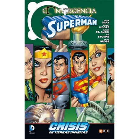 CONVERGENCIA: SUPERMAN CONVERGE EN CRISIS EN TIERRAS INFINITAS