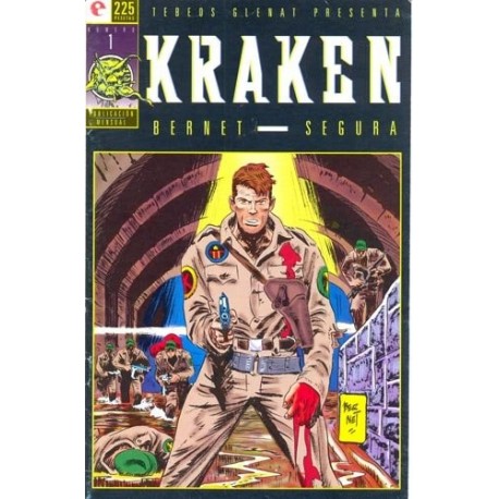 KRAKEN- COLECCION COMPLETA 8 NUMEROS 